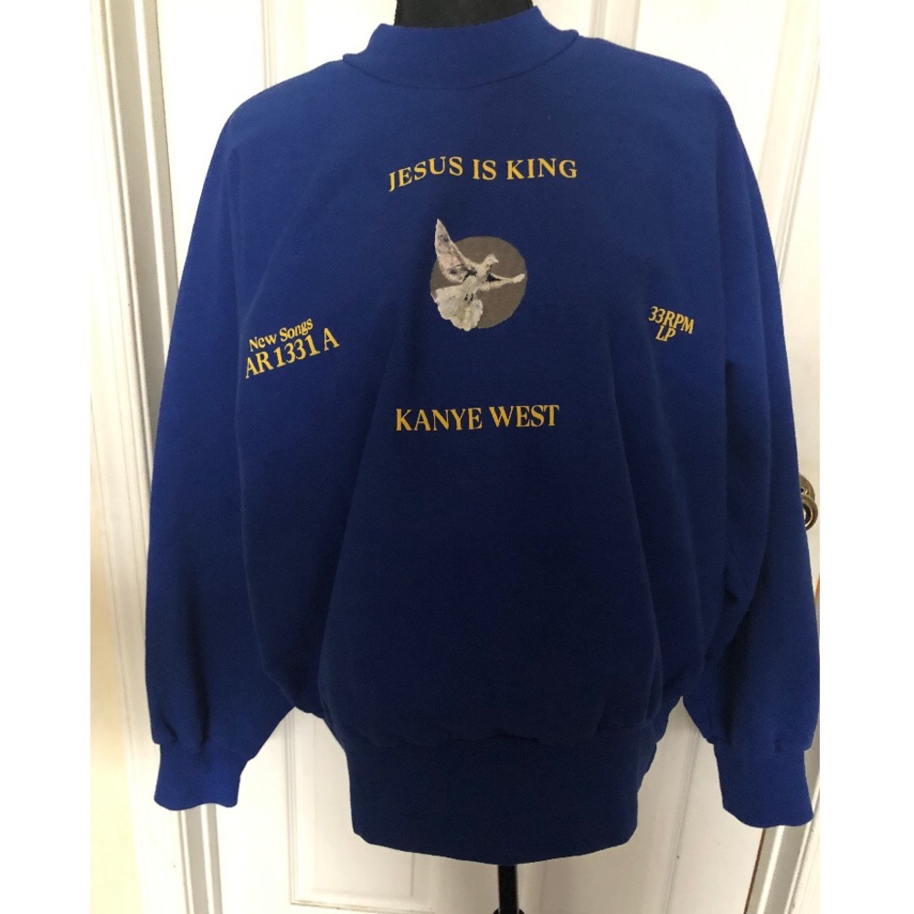 Kanye West JESUS IS KING DOVE CREWNECK
